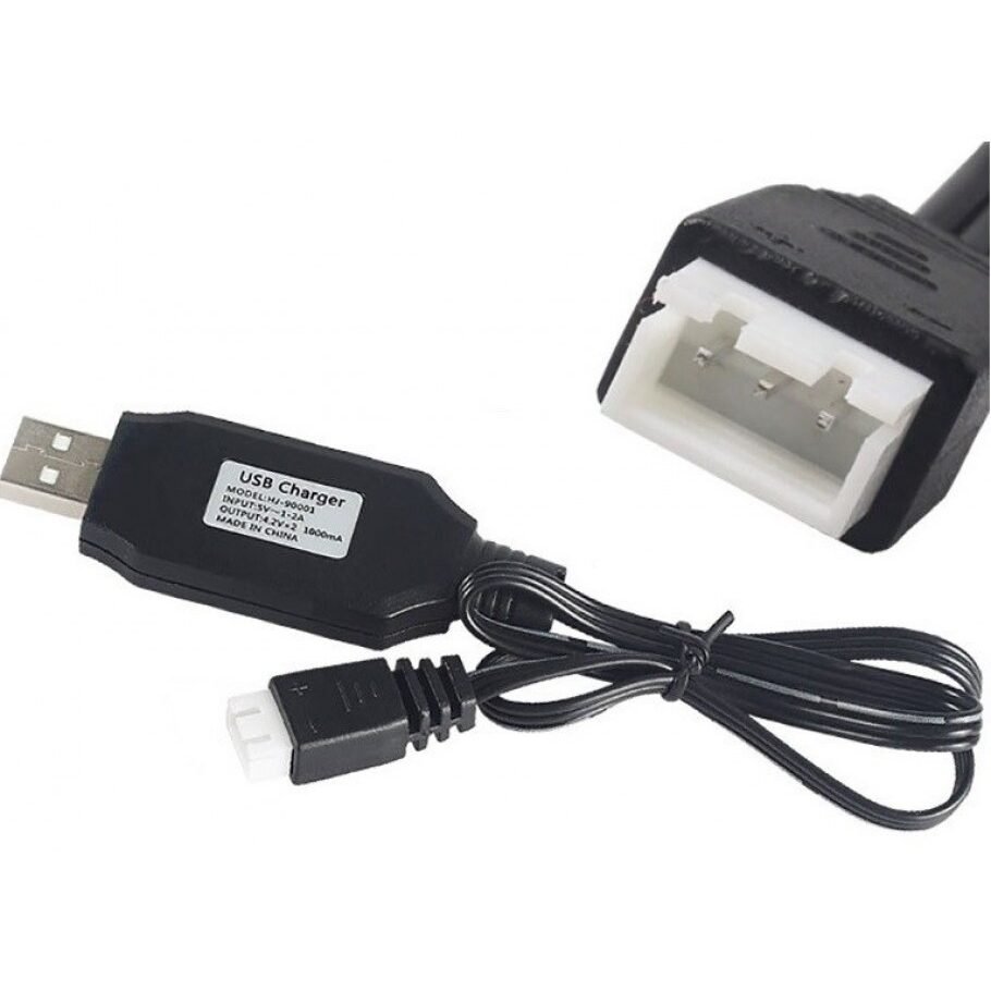 7.4V 800mAh Lipo RC Batterie USB Balance Chargeur