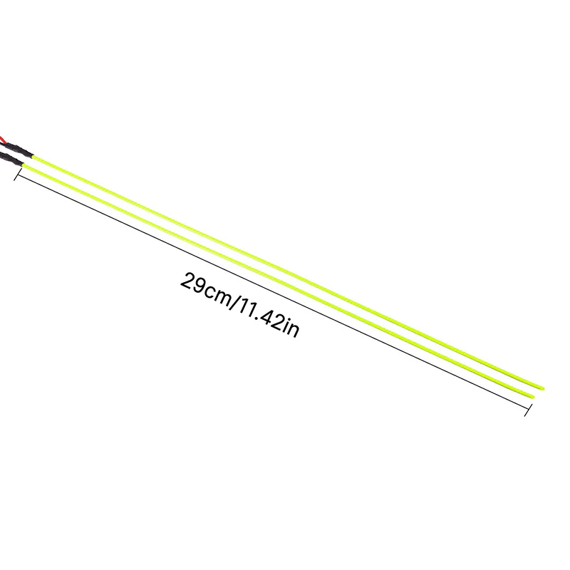 INJORA Flexible Cuttable LED Strip Lights for RC Cars (Green) - Image 7