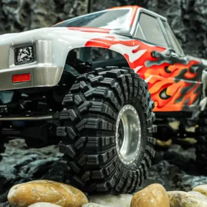 Alternative view of INJORA S5 King Trekker 1.9" 4.75" OD A/T Tires (4) (118*42mm)