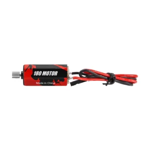 Alternative view of INJORA 180 Brushed 55T Red Motor With Steel Pinion For 1/18 TRX4M (INM11-55T)
