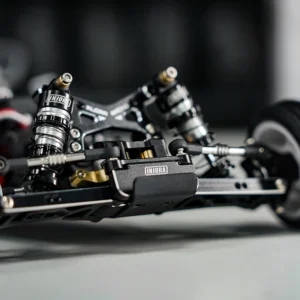 Alternative view of INJORA Aluminum Front Bulkhead for 1/24 Buggy Losi Micro-B