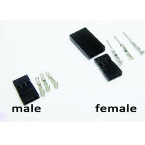 Futaba conector M/F (par)