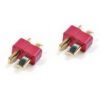 Deans T Plug Device (male) Red (2pc)