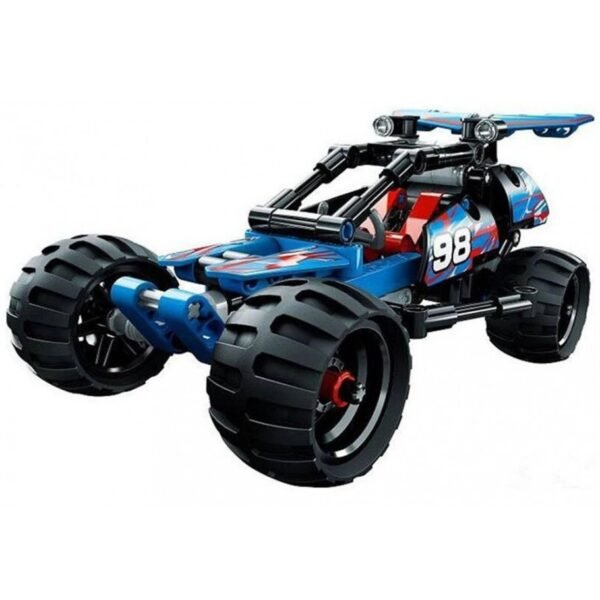 DECOOL 3411 Off-Roader Racer Carro 160 PCS Blocos de Construção 3D Guerreiro Carro Esportivo