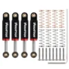 INJORA 32mm Internal Spring Air Damper Shock Absorbers For Axial SCX24 (4pcs)(Black)