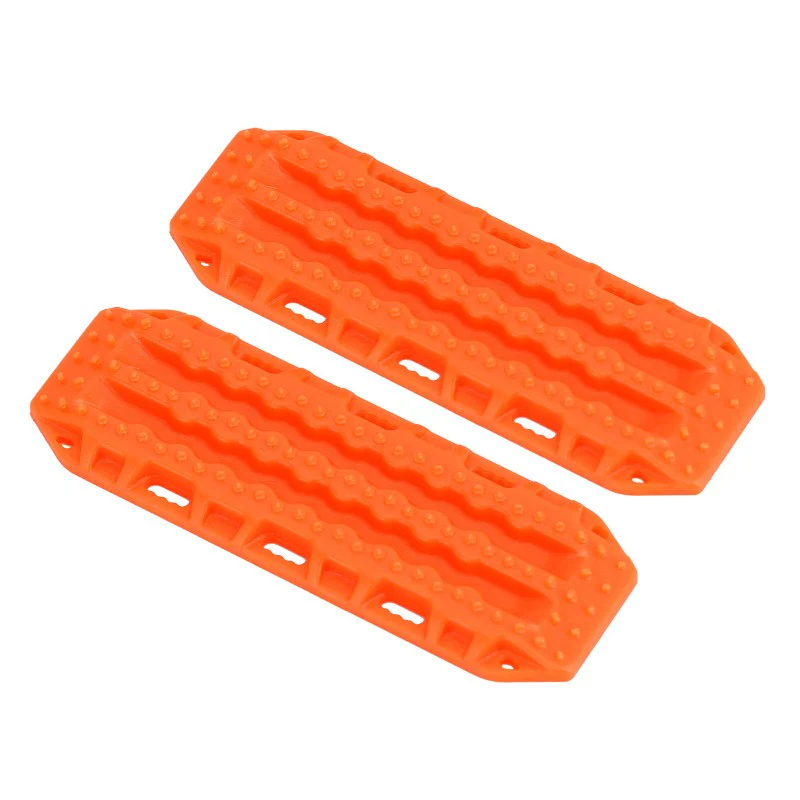 INJORA Mini Plastic Sand Ladder Recovery Ramps Boards Scale Accessories For 1/24 1/18 RC Crawlers (Orange) - Image 3
