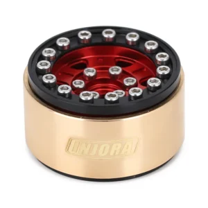 Alternative view of INJORA 4PCS 12g/pcs Brass Inner Wheel Rings for INJORA 1.0" Wheels