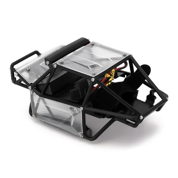 INJORA Nylon Rock Buggy Roll Cage Body Shell Chassis Kit for 1/24 SCX24 - Image 4