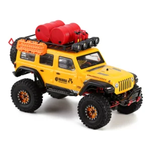 Alternative view of INJORA Mini Fuel Tank Fire Extinguisher Shovel Oil Drum Scale Accessories For 1/24 1/18 RC Crawlers