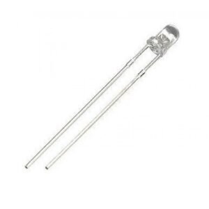 Led 3mm amarelo 3V (set 10pc)