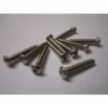 Head Inox Button Hex Screw M2.5x14mm-10pcs / set