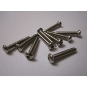 Head Inox Button Hex Screw M2.5x14mm-10pcs / set