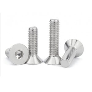 Head Inox Flat Hex Screw M2x5mm-10pcs / set