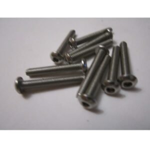Head Inox Button Hex Screw M3x20-10pcs / set