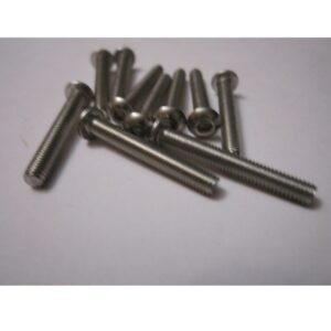 Head Inox Button Hex Screw M3x30-10pcs