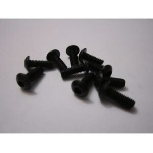 Head Metal Button Hex Screw M3x8-10pcs / set