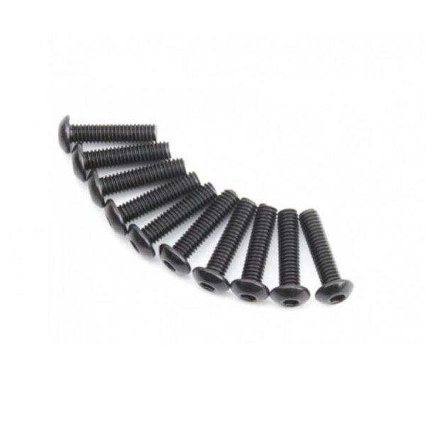 Head metal Button Hex Screw M4x16mm (set 10)