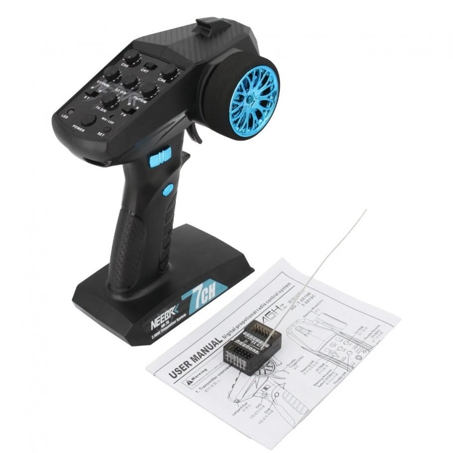 Rádio Digital NEEBRC 2.4G NB-7D 7CH