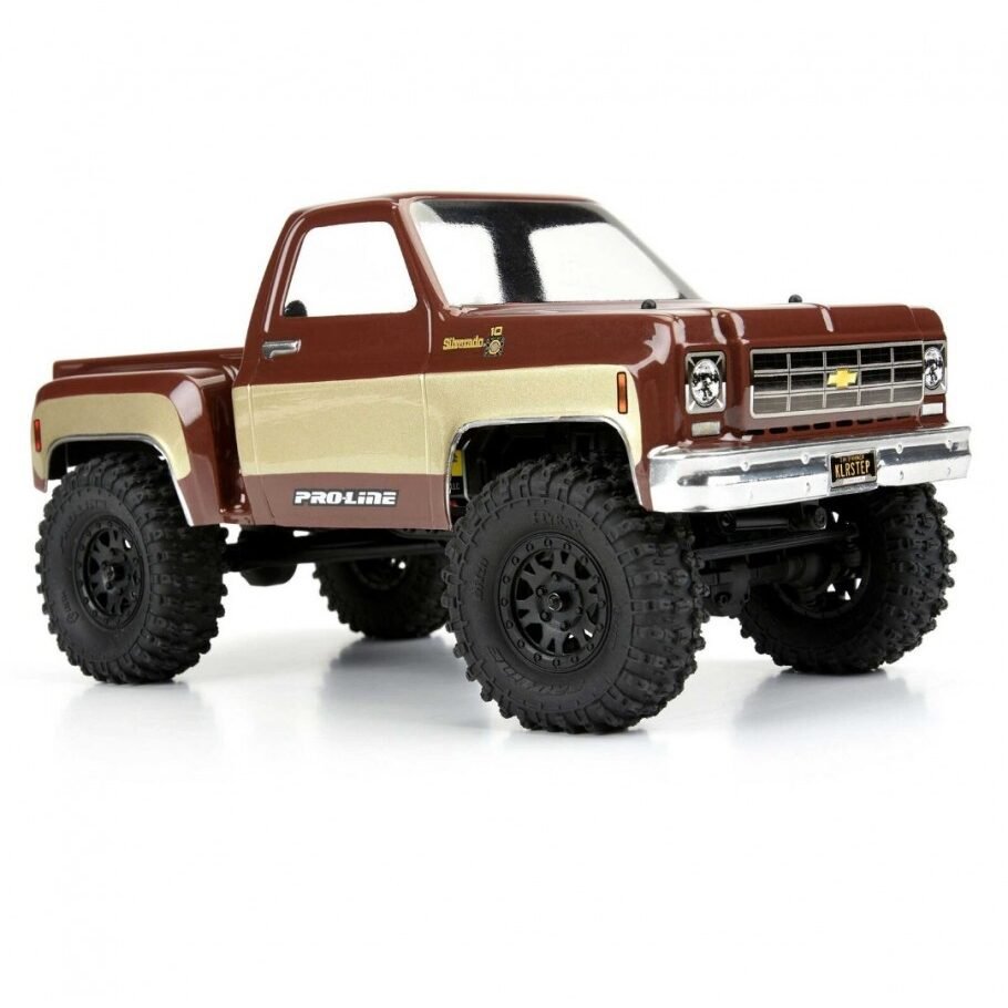 Pro-line 1/24 Hyrax Front/Rear 1.0" Tires Mounted 7mm Black Impulse (4): SCX24 - Image 2