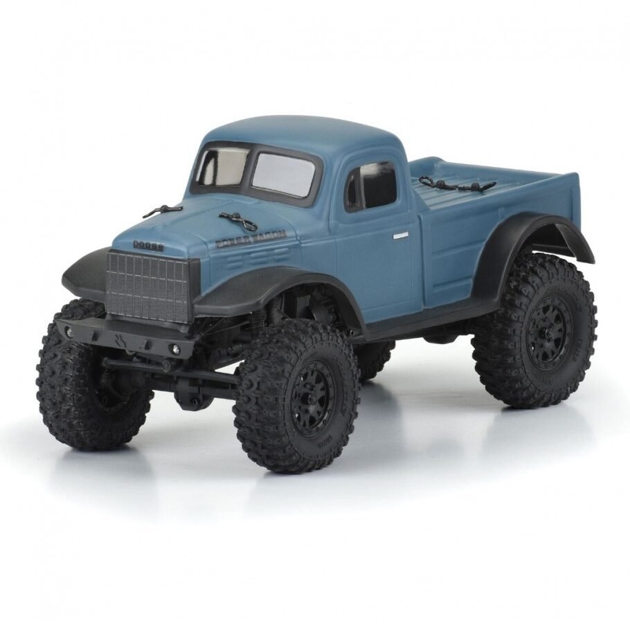 1/24 1946 Dodge Power Wagon Clear Body: SCX24 JLU