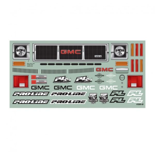 1/10 1973 GMC Sierra 3500 Clear Body 12.3" (313mm) Wheelbase - Image 8