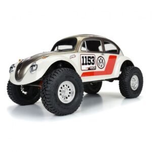 Alternative view of 1/10 Volkswagen Beetle Clear Body 12.3" (313mm) Wheelbase Crawlers