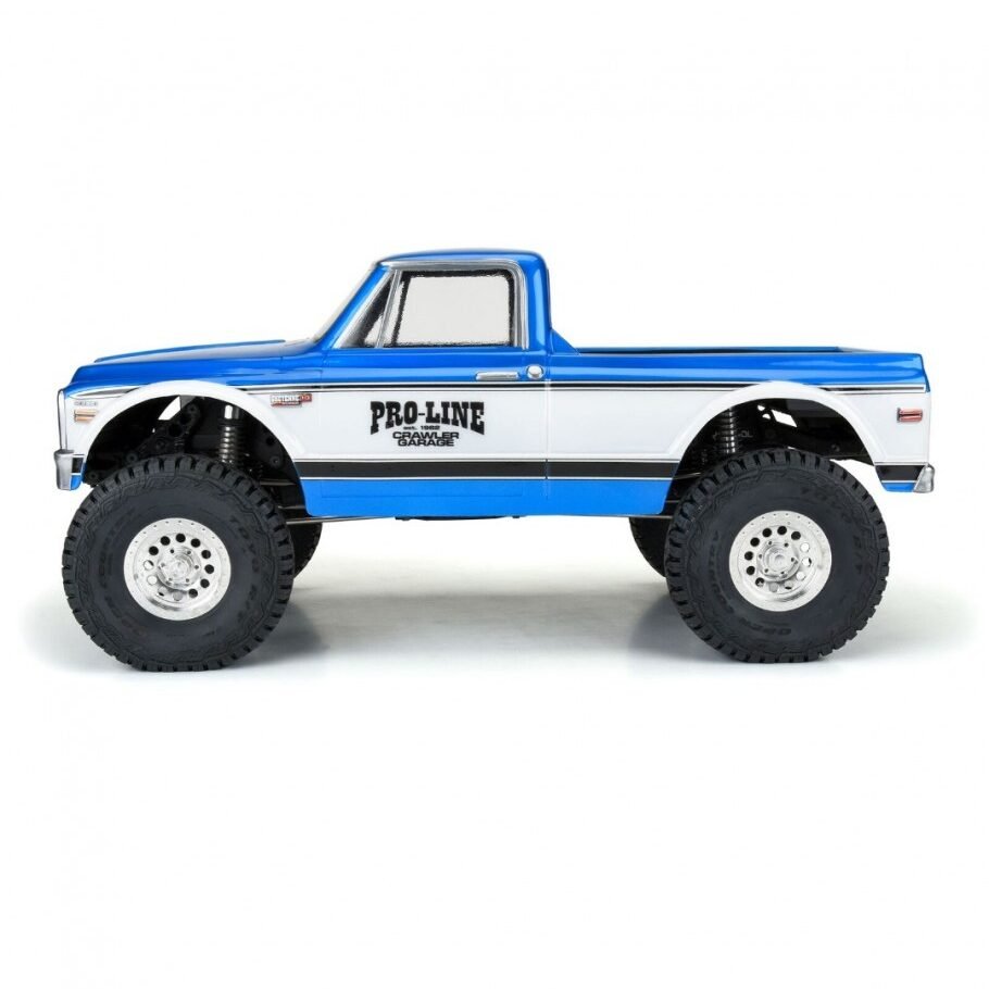 1/10 1972 Chevy K-10 Clear Body 12.3" Wheelbase Crawlers - Image 4