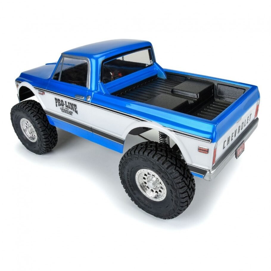 1/10 1972 Chevy K-10 Clear Body 12.3" Wheelbase Crawlers - Image 8