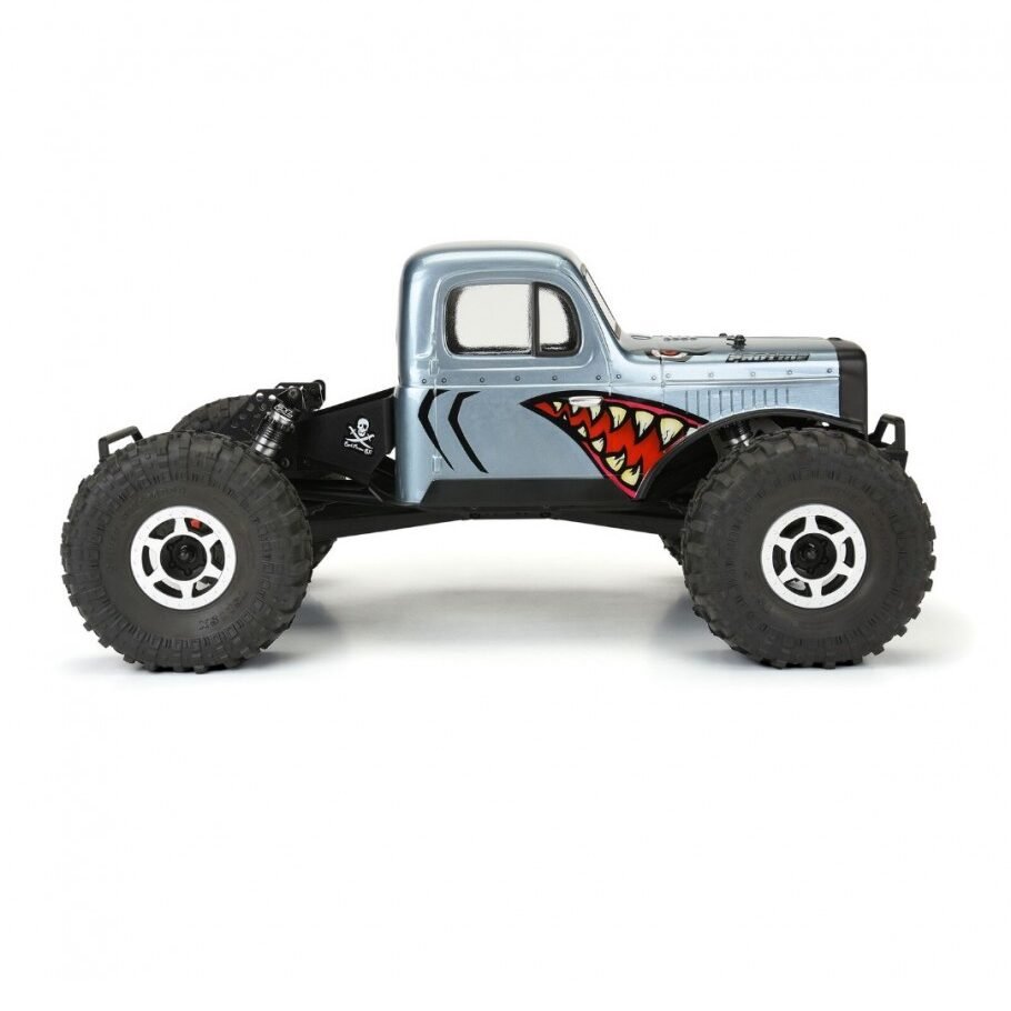 1/10 Comp Wagon Cab-Only Clear Body 12.3" (313mm) Wheelbase Crawlers - Image 5