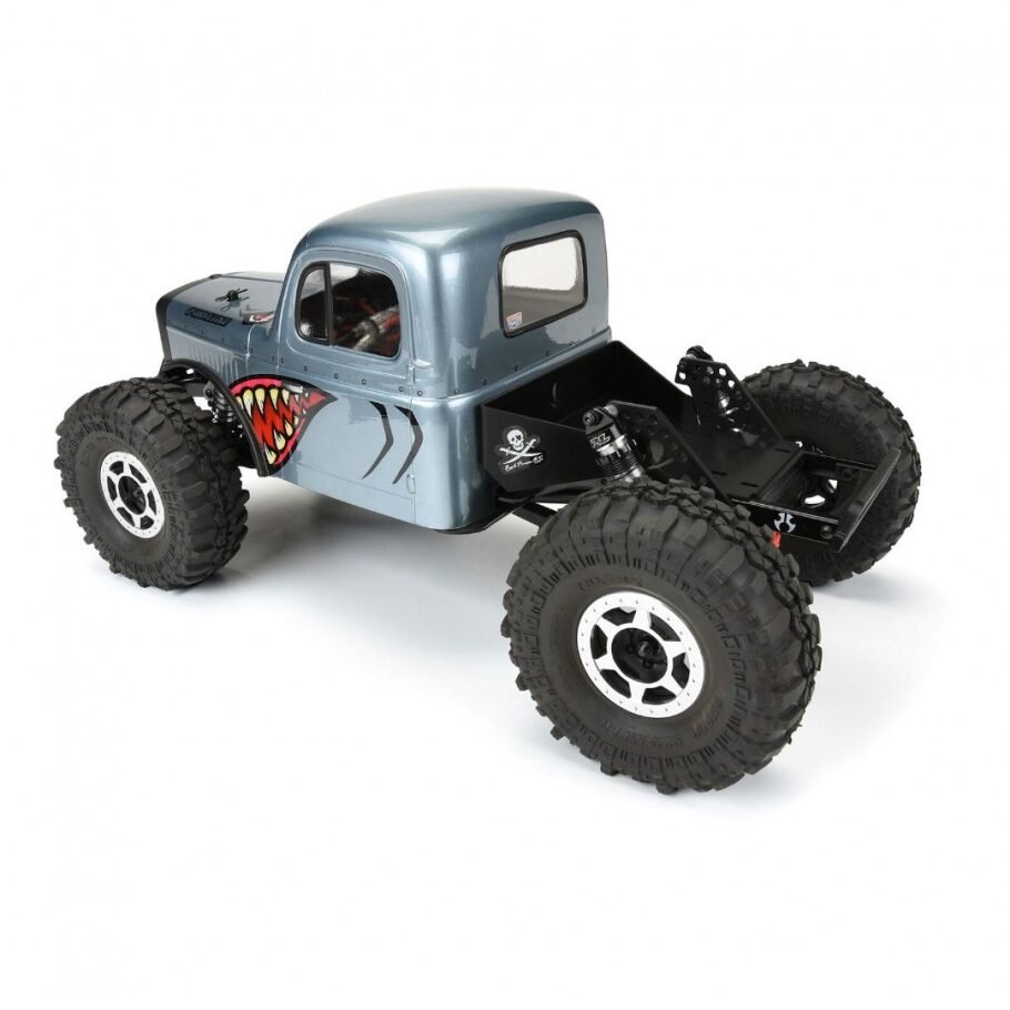 1/10 Comp Wagon Cab-Only Clear Body 12.3" (313mm) Wheelbase Crawlers - Image 4
