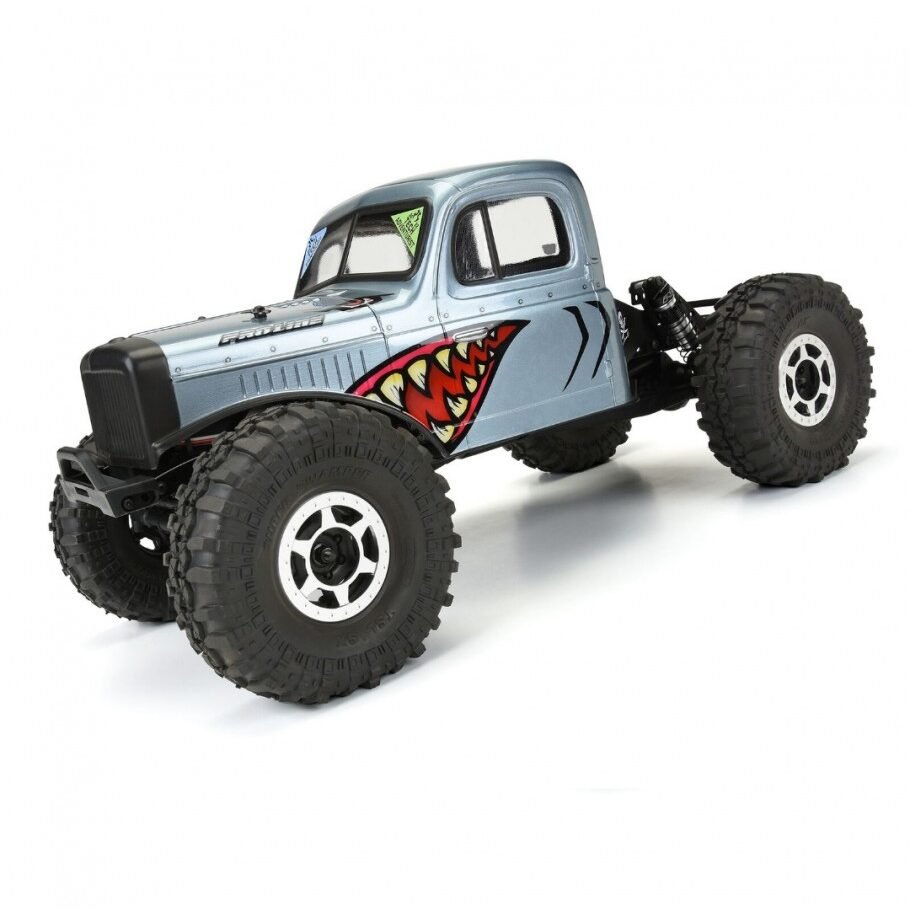 1/10 Comp Wagon Cab-Only Clear Body 12.3" (313mm) Wheelbase Crawlers - Image 3