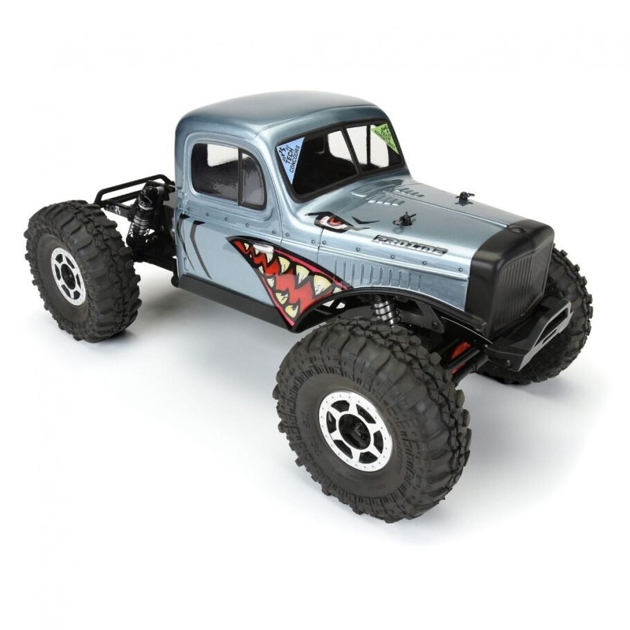 1/10 Comp Wagon Cab-Only Clear Body 12.3" (313mm) Wheelbase Crawlers - Image 7