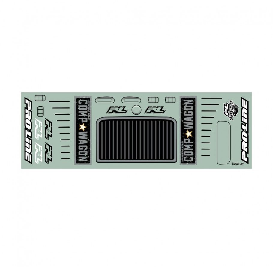 1/10 Comp Wagon Cab-Only Clear Body 12.3" (313mm) Wheelbase Crawlers - Image 9