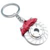 Chaveiro de roda de carro em liga metálica freio