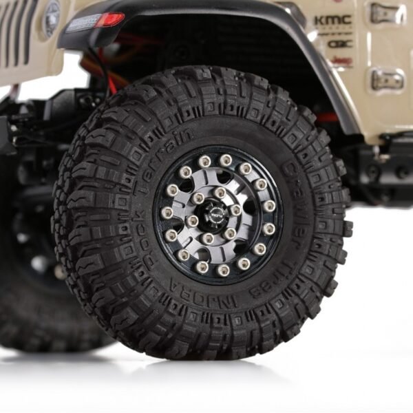 INJORA M2 Wheel Nuts Cap Locking Hubs CNC Aluminum Upgrade for 1/24 RC Crawler Green - Image 4