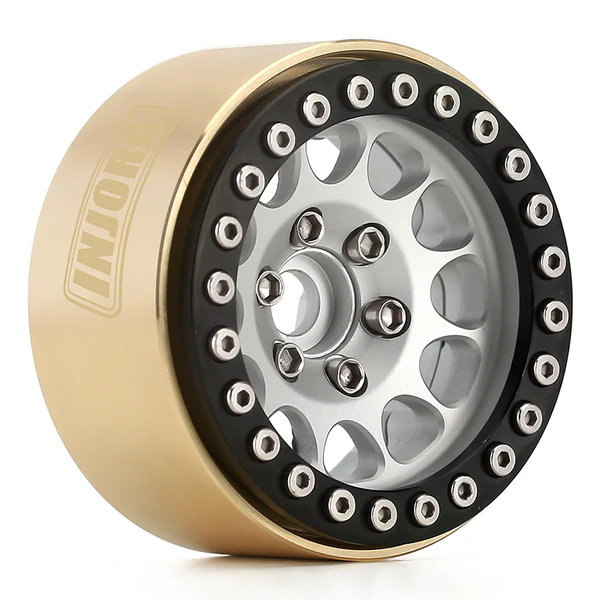 INJORA 94g/pcs Brass Internal Beadlock Ring Clamp Rings for 1.9" Wheel Rims - Image 3