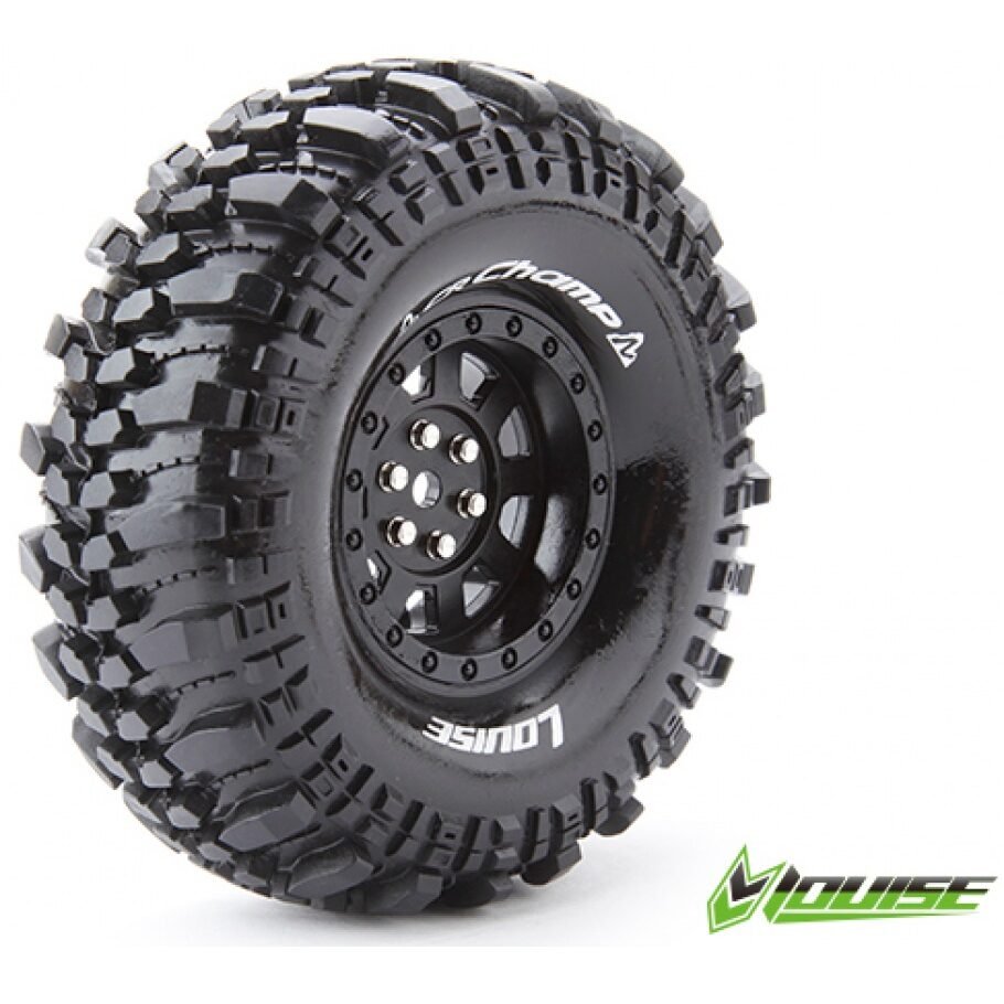 Louise RC - CR-GRIFFIN - Super Soft - Jantes preta - Hex 12mm - (2u.)