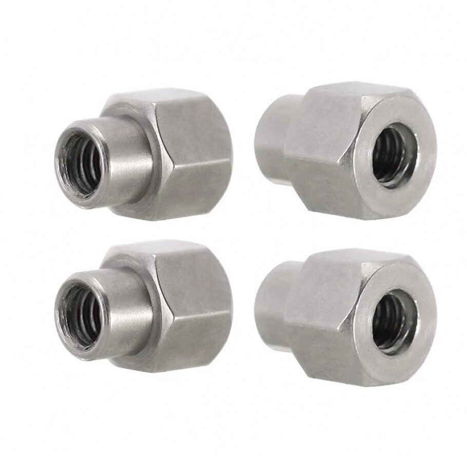 INJORA 4PCS 2mm M2 Long Nuts For 1/24 SCX24 AX24 - Image 3