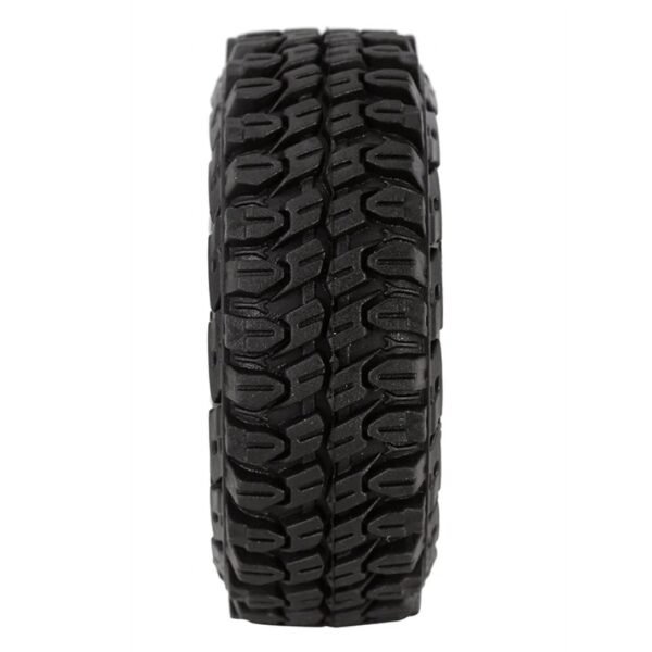 INJORA 1.0" 54*18mm S5 Mud Terrain Tires for 1/24 RC Crawlers (4) (T1002) - Image 3