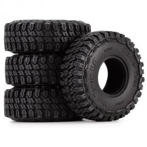 Alternative view of INJORA 1.0" 54*18mm S5 Mud Terrain Tires for 1/24 RC Crawlers (4) (T1002)