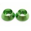 10pcs Aluminum M3 Washer Alloy Cap Head Gasket (Green)