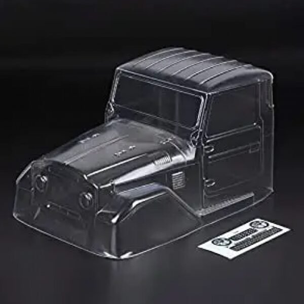 HooCrawler 1/10 1965 Toyota FJ40 Truck Cab PC Clear Body for RC Crawler - Image 2