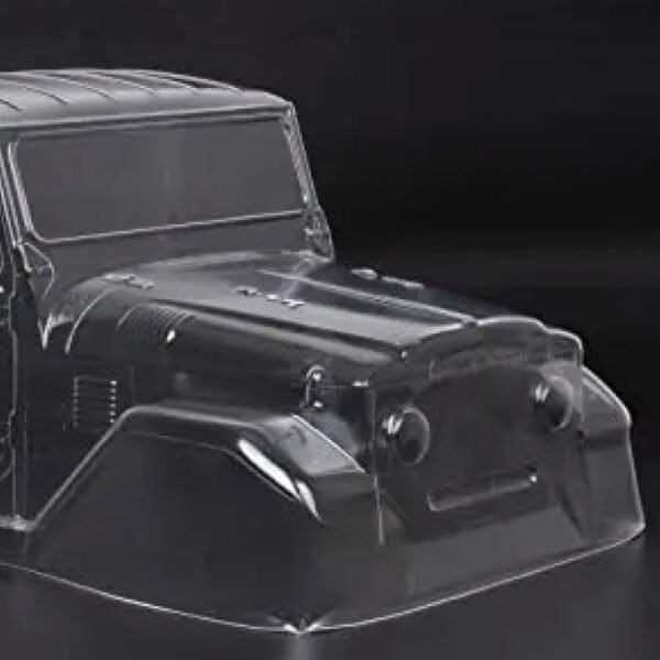HooCrawler 1/10 1965 Toyota FJ40 Truck Cab PC Clear Body for RC Crawler - Image 3