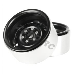 Alternative view of 4PCS 1.9" Aluminum Alloy Beadlock Wheel Rims For 1/10 RC Crawler (Black)