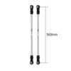 INJORA Stainless Steel Links with Rod Ends for 1/10 RC Crawler (Eye to eye 160mm)