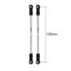 INJORA Stainless Steel Links with Rod Ends for 1/10 RC Crawler (Eye to eye 135mm)