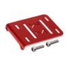 Aluminum Alloy ESC or Battery Holder for 2Low Transmission Gearbox (Red)