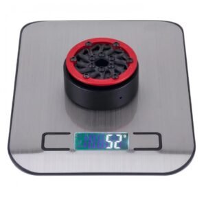 Alternative view of -3.5mm Offset 1.9 inch Carbon Fiber Beadlock Wheel (Red C)