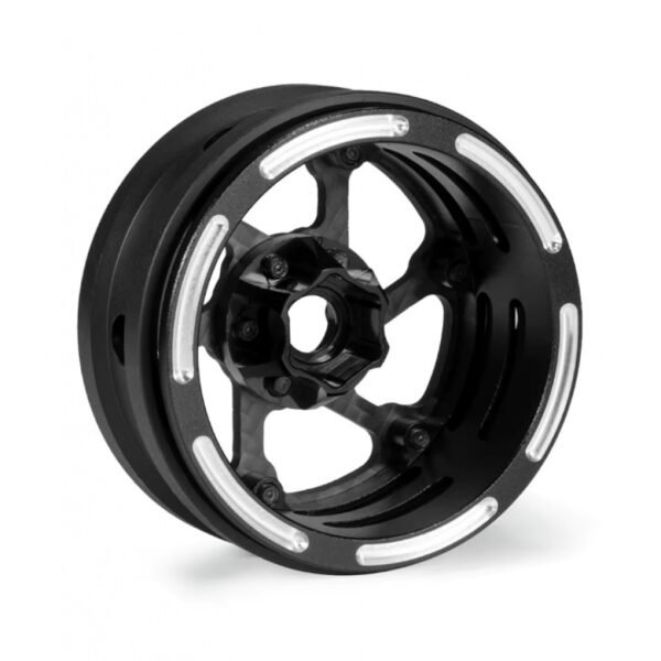 4Pcs ZZ0062 1.9 Inch Carbon Fiber Wheels Rim for 1/10 - Image 4