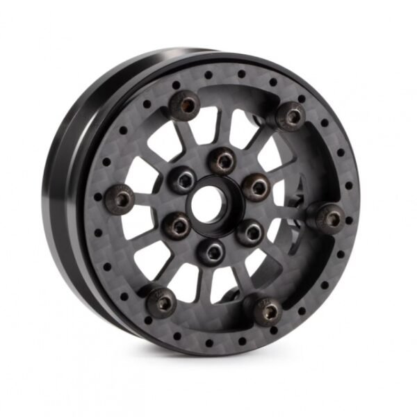 Ultra Lightweight Carbon Aluminum 1.9 Beadlock Wheels Adjustable Offset
